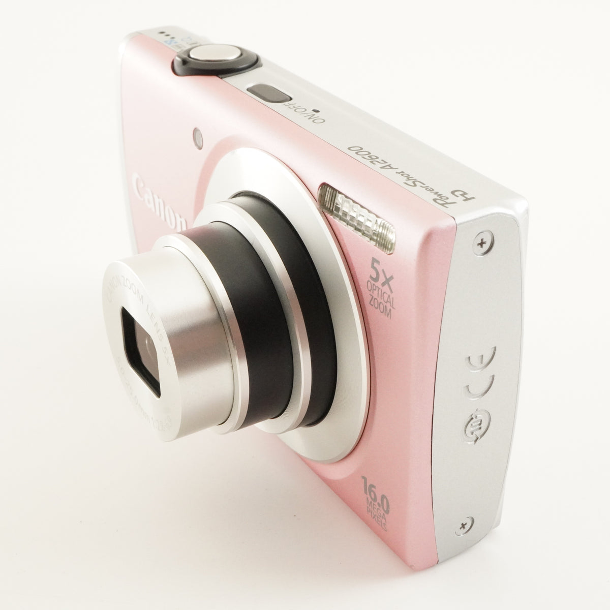 Canon PowerShot A2600 Pink & 4GB SDHC Card Digital Camera from Japan #12480