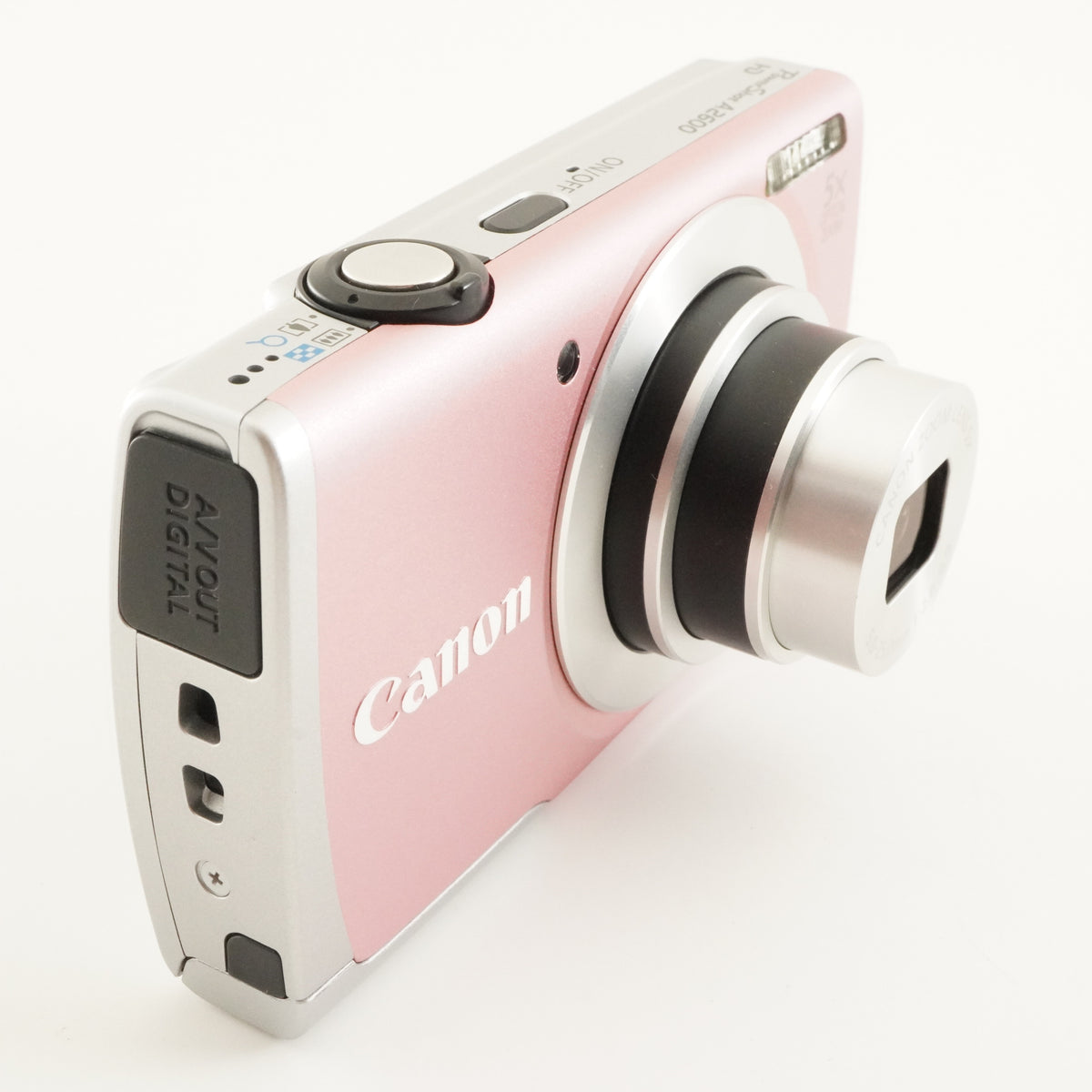 Canon PowerShot A2600 Pink & 4GB SDHC Card Digital Camera from Japan #12480