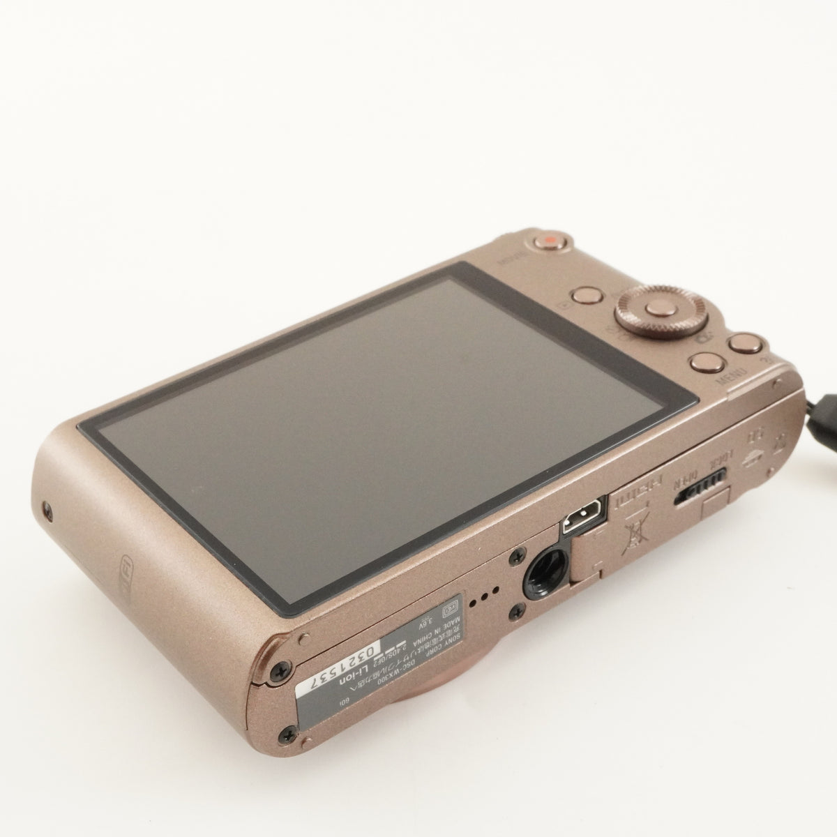 SONY Cyber-shot DSC-WX300 Brown & 4GB SDHC Card Digital Camera from Japan #12624