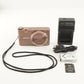 SONY Cyber-shot DSC-WX300 Brown & 4GB SDHC Card Digital Camera from Japan #12624