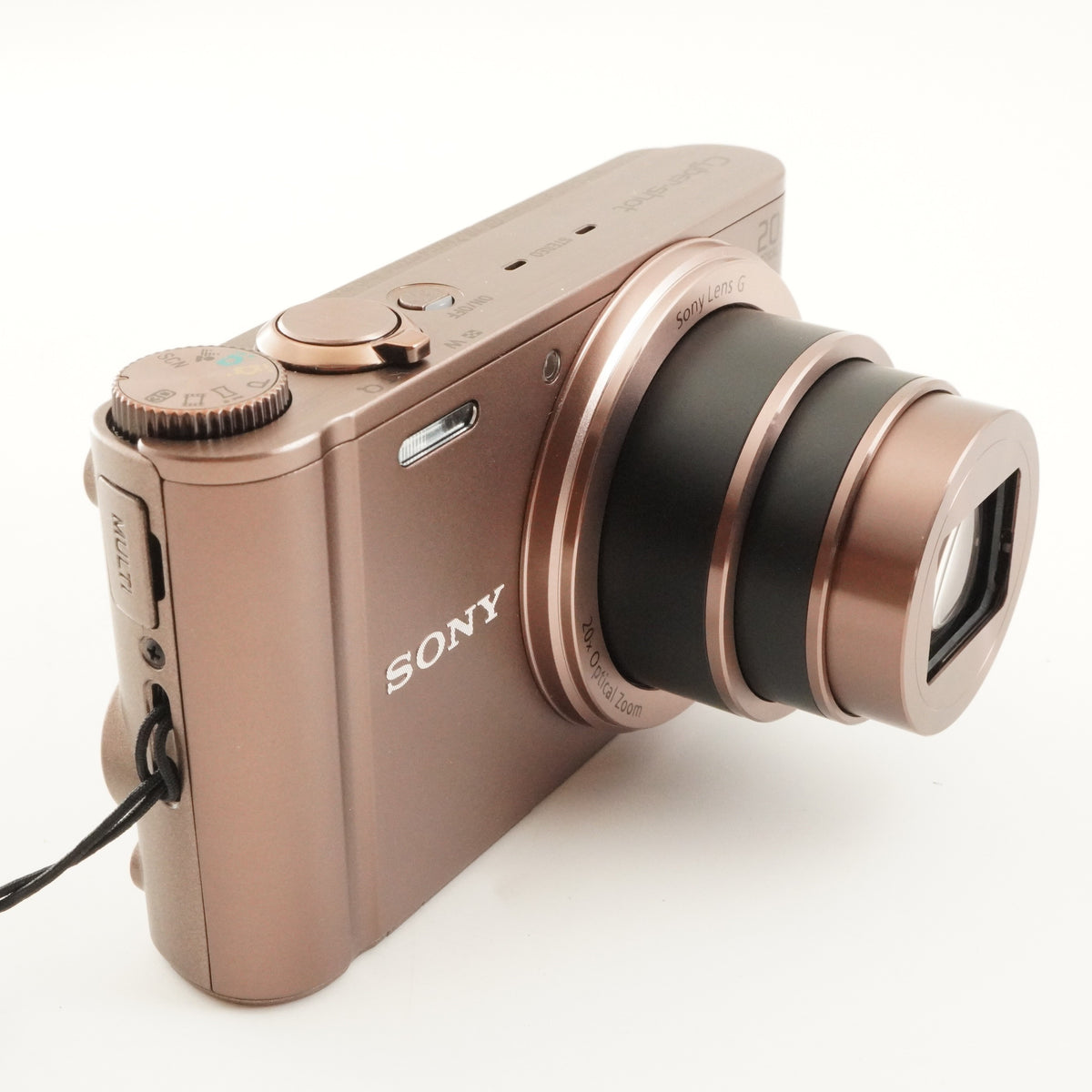 SONY Cyber-shot DSC-WX300 Brown & 4GB SDHC Card Digital Camera from Japan #12624