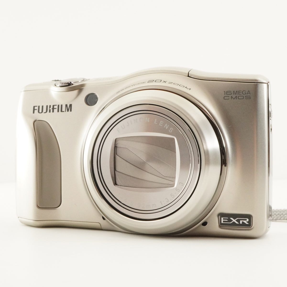 FUJIFILM FINEPIX F770 EXR Gold & 4GB SDHC Card Digital Camera from Japan #12626