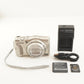 FUJIFILM FINEPIX F770 EXR Gold & 4GB SDHC Card Digital Camera from Japan #12626