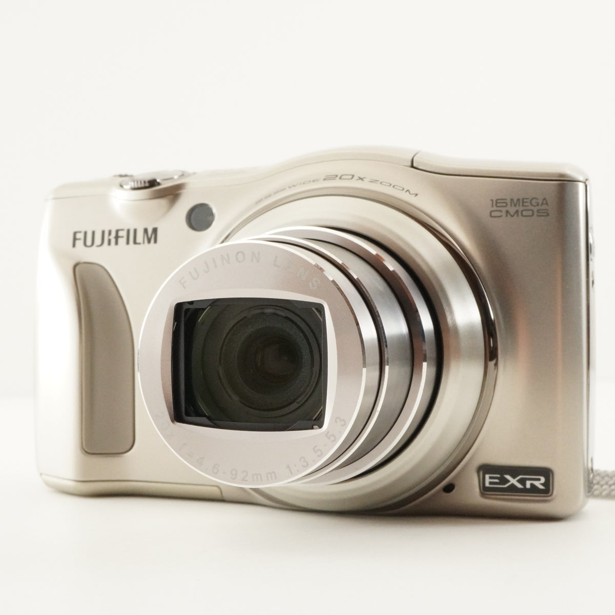 FUJIFILM FINEPIX F770 EXR Gold & 4GB SDHC Card Digital Camera from Japan #12626
