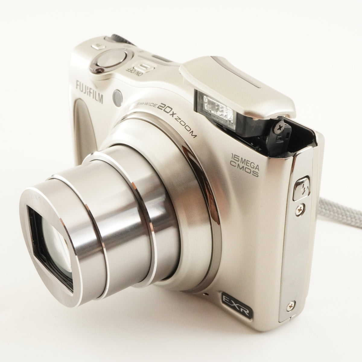 FUJIFILM FINEPIX F770 EXR Gold & 4GB SDHC Card Digital Camera from Japan #12626