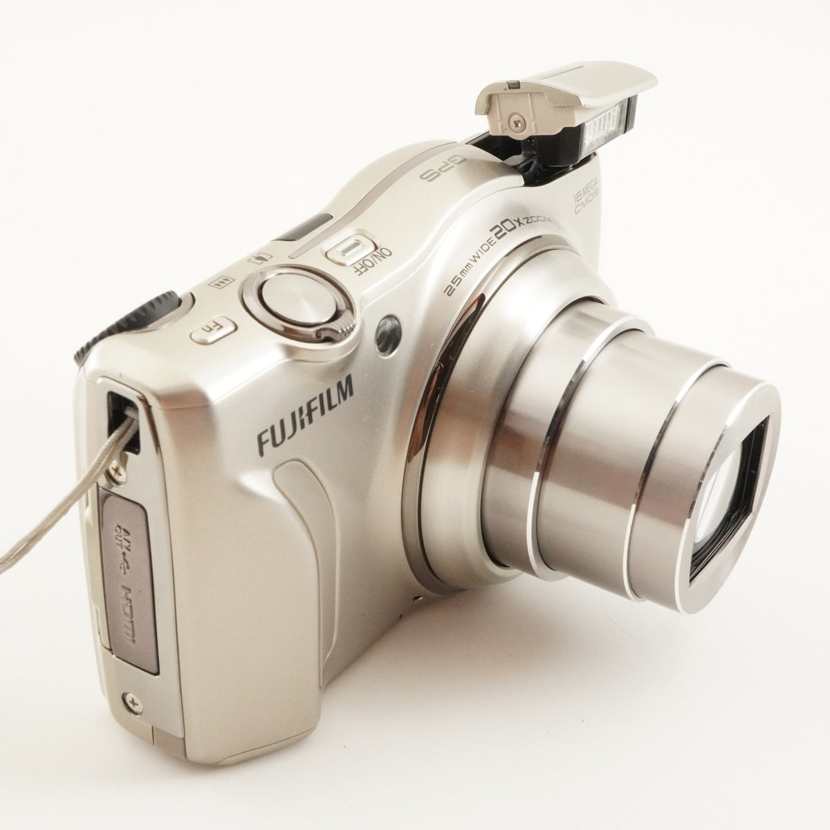 FUJIFILM FINEPIX F770 EXR Gold & 4GB SDHC Card Digital Camera from Japan #12626