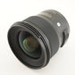 SIGMA Art 24mm F1.4 DG HSM AF Prime Lens from Japan #12635