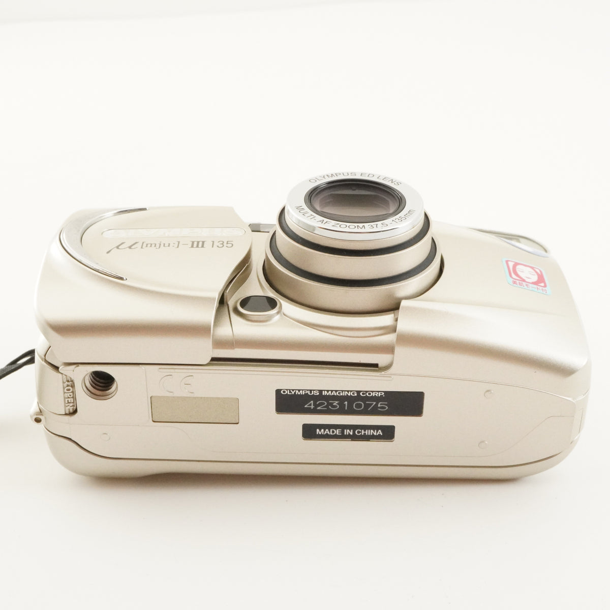 OLYMPUS mju III 135 Point & Shoot Film Camera from Japan #12647