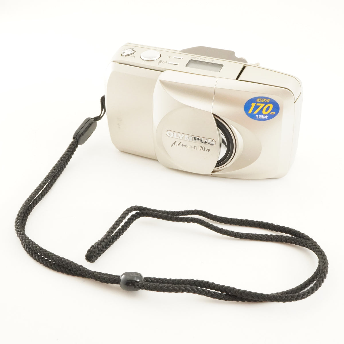 OLYMPUS mju II 170 VF Point & Shoot Film Camera from Japan #12653