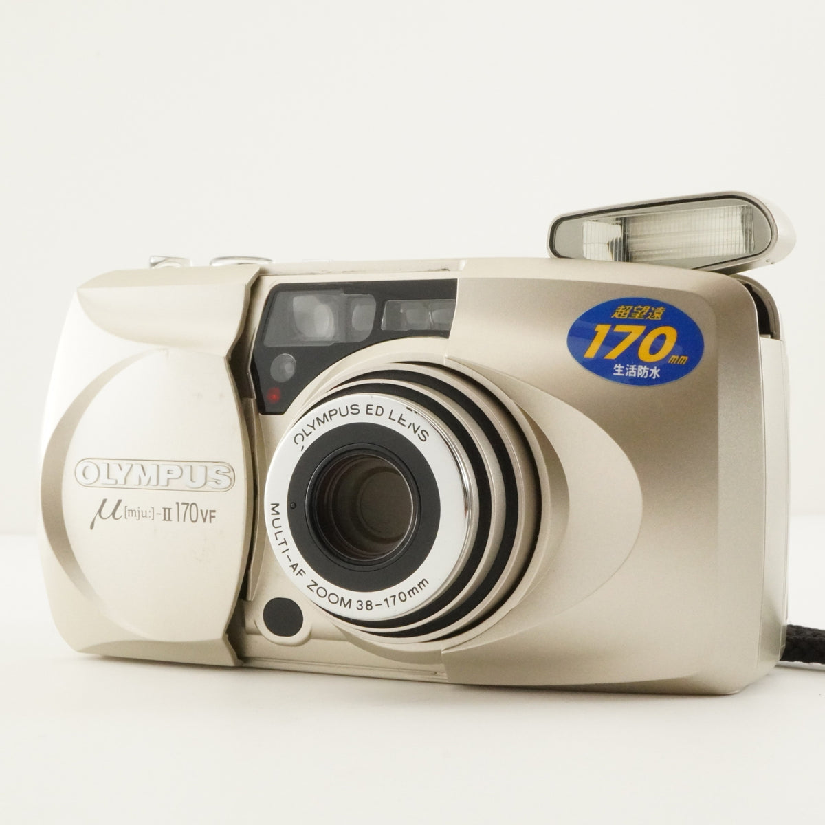 OLYMPUS mju II 170 VF Point & Shoot Film Camera from Japan #12653