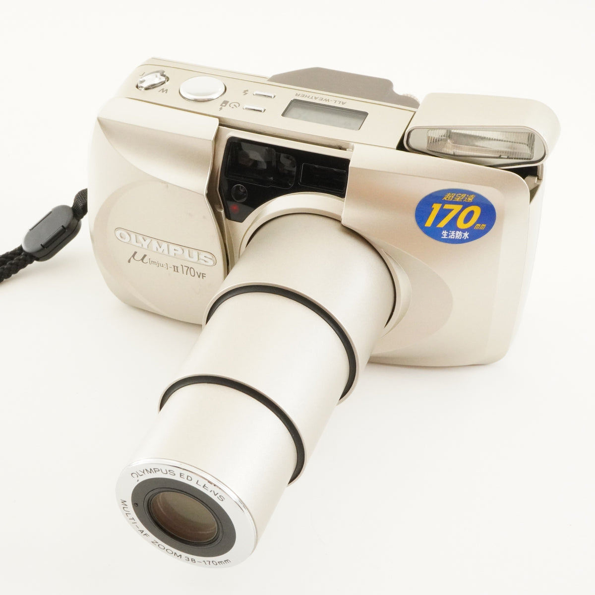 OLYMPUS mju II 170 VF Point & Shoot Film Camera from Japan #12653