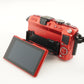 4,595 Shots/ OLYMPUS PEN E-PL6 Red 14-42mm II R + 4GB SDCard from Japan #12728