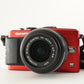 4,595 Shots/ OLYMPUS PEN E-PL6 Red 14-42mm II R + 4GB SDCard from Japan #12728