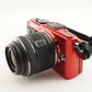 4,595 Shots/ OLYMPUS PEN E-PL6 Red 14-42mm II R + 4GB SDCard from Japan #12728