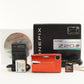FUJIFILM FINEPIX Z20fd Red In Box + 2GB SDCard Digital Camera from Japan #12730