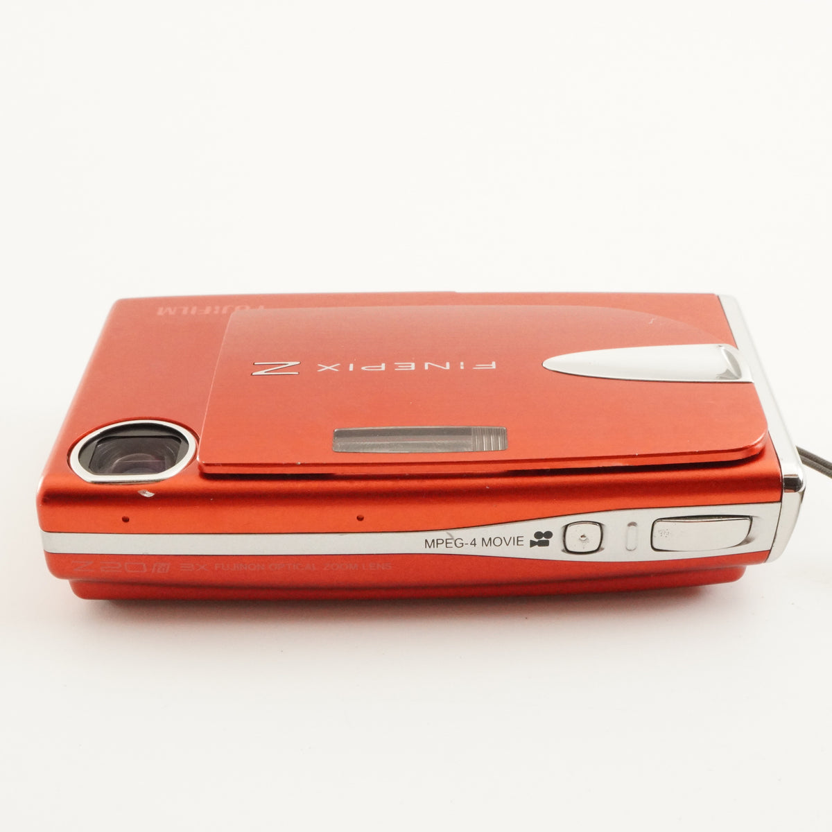 FUJIFILM FINEPIX Z20fd Red In Box + 2GB SDCard Digital Camera from Japan #12730
