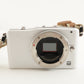 1,897 Shots/ OLYMPUS PEN Mini E-PM1 White 14-42mm +4 GB SDCard from Japan #12749