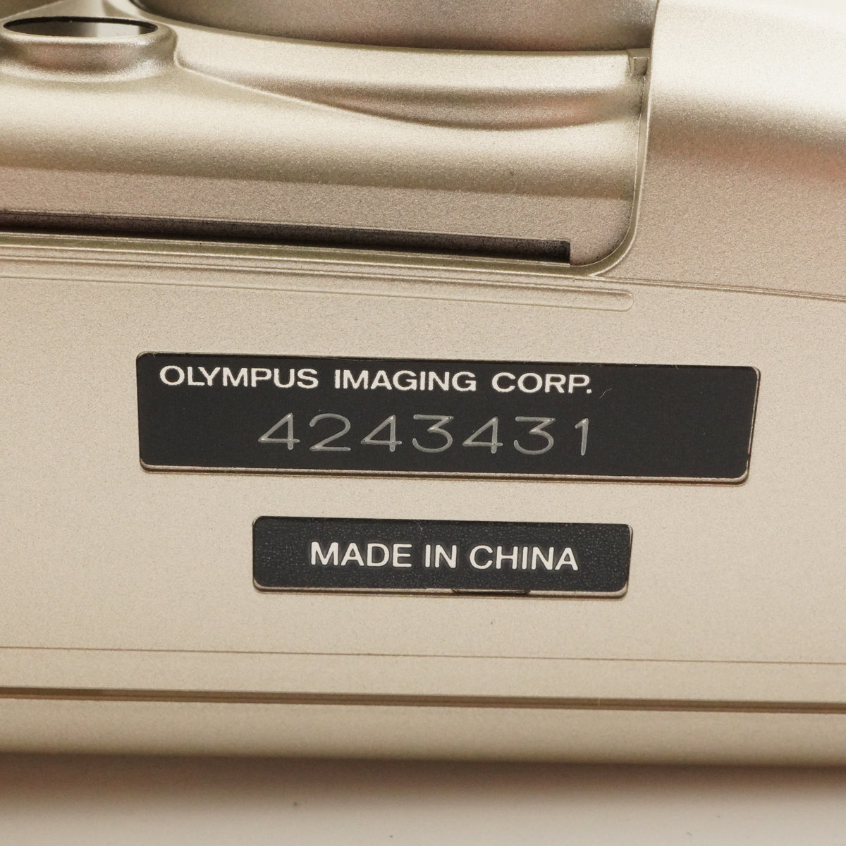 OLYMPUS mju III 150 & Case & RC-200 Point & Shoot Film Camera from Japan #12760