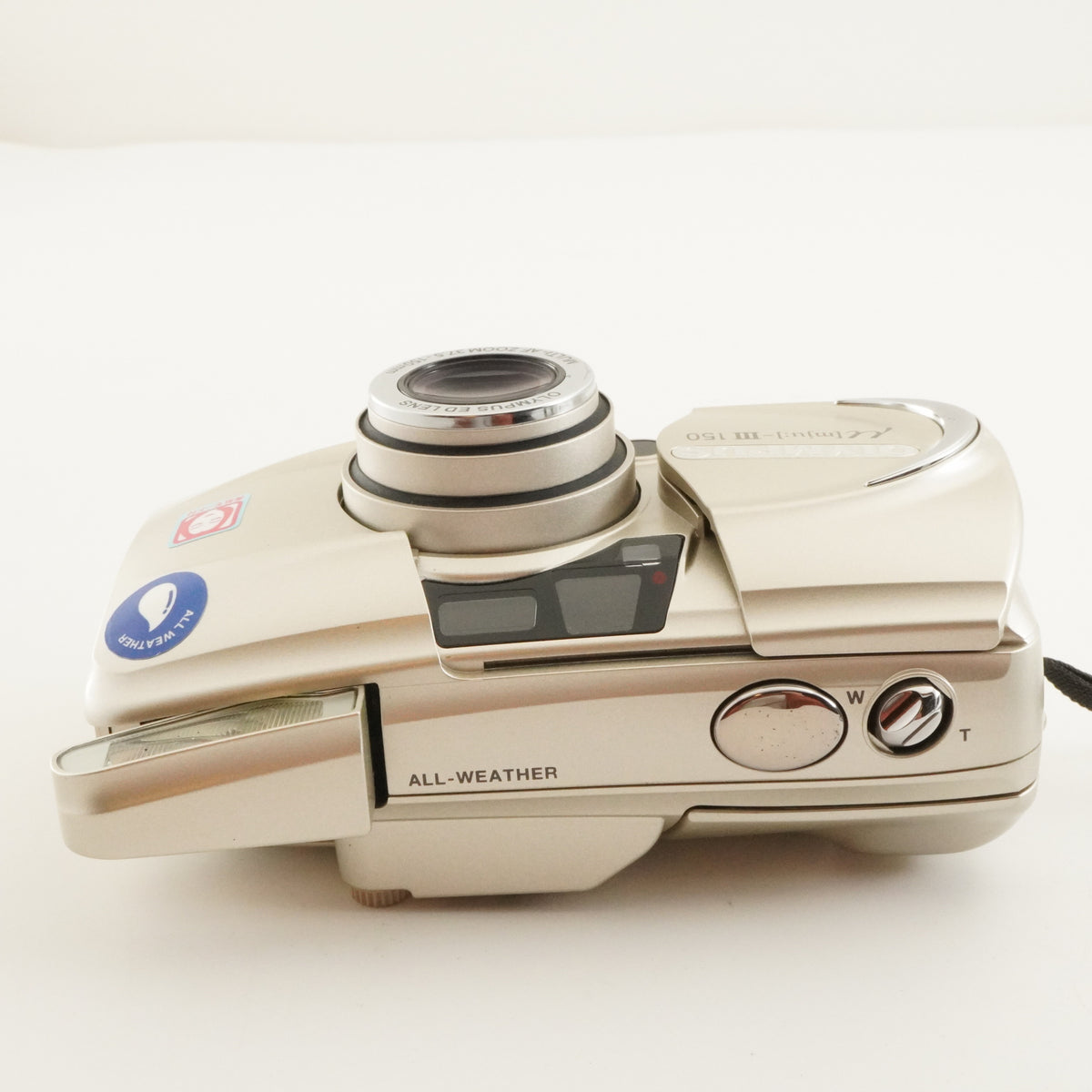 OLYMPUS mju III 150 & Case & RC-200 Point & Shoot Film Camera from Japan #12760