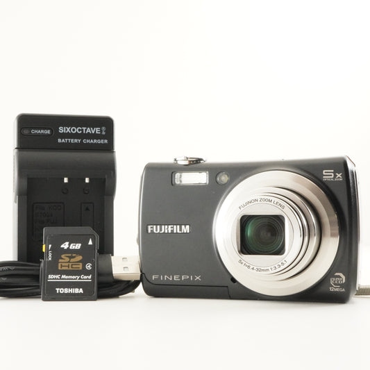 FUJIFILM FINEPIX F100fd + 4GB SDHC Card Compact Digital Camera from Japan #12796
