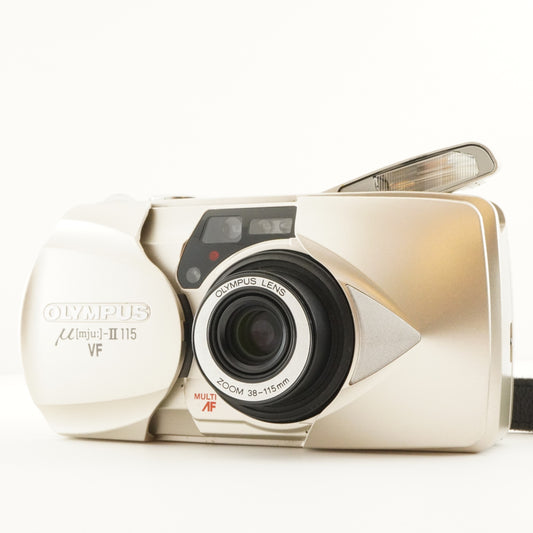 OLYMPUS mju II 115 VF Point & Shoot Film Camera from Japan #12916