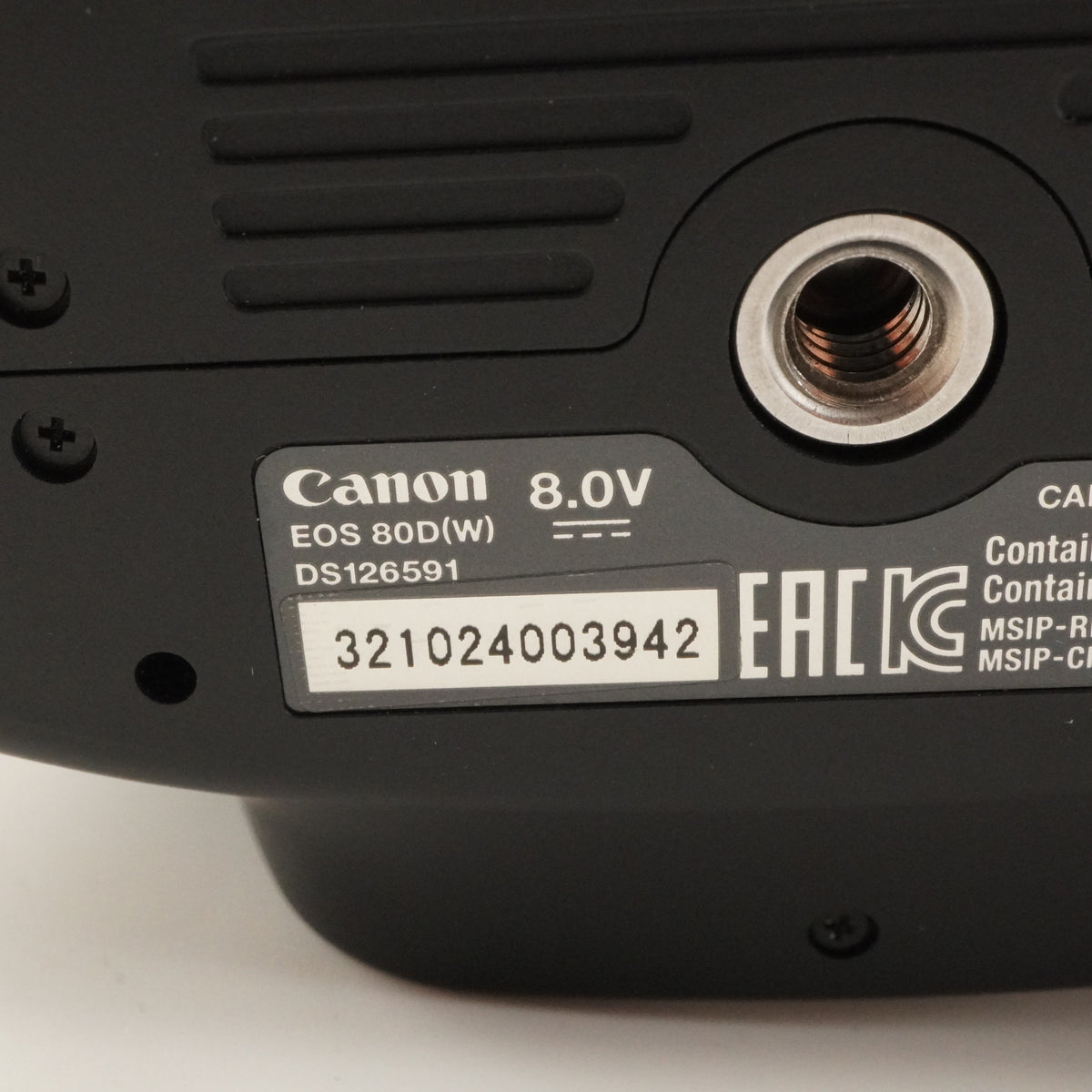 8,568 Shots/ Canon EOS 80D In Box +18-55mm IS STM +32GB SDCard from Japan #12951