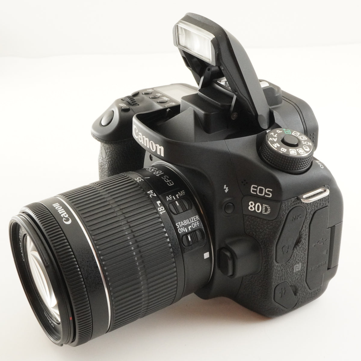 8,568 Shots/ Canon EOS 80D In Box +18-55mm IS STM +32GB SDCard from Japan #12951