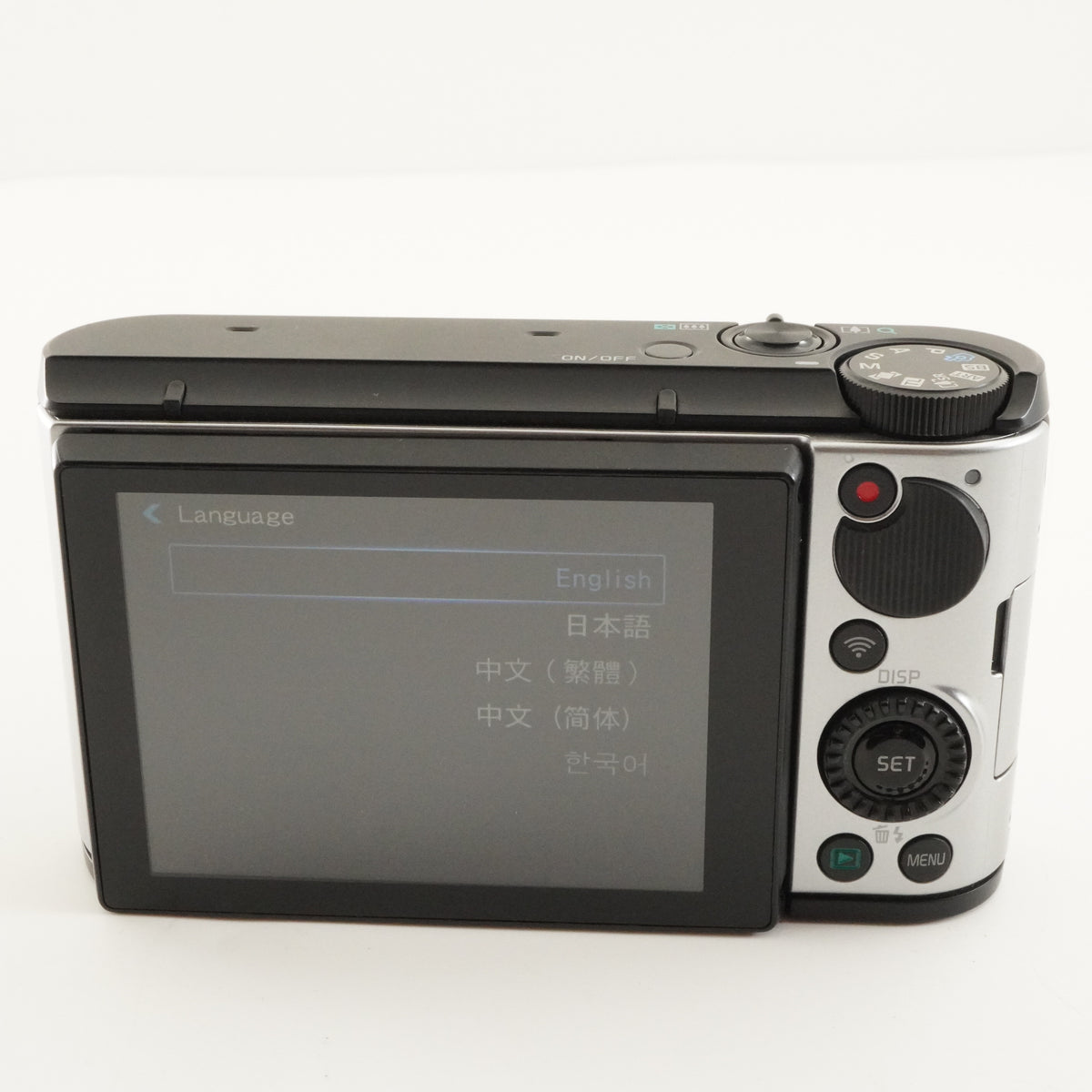 CASIO EXILIM EX-ZR1600 Silver + 4GB SDHC Card Digital Camera from Japan #13110