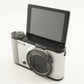CASIO EXILIM EX-ZR1600 Silver + 4GB SDHC Card Digital Camera from Japan #13110