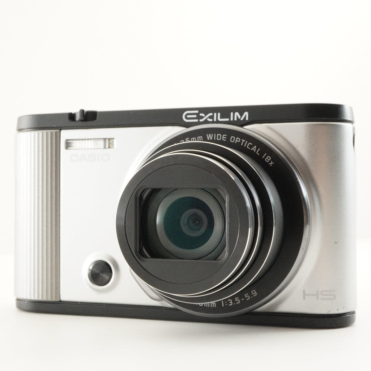 CASIO EXILIM EX-ZR1600 Silver + 4GB SDHC Card Digital Camera from Japan #13110