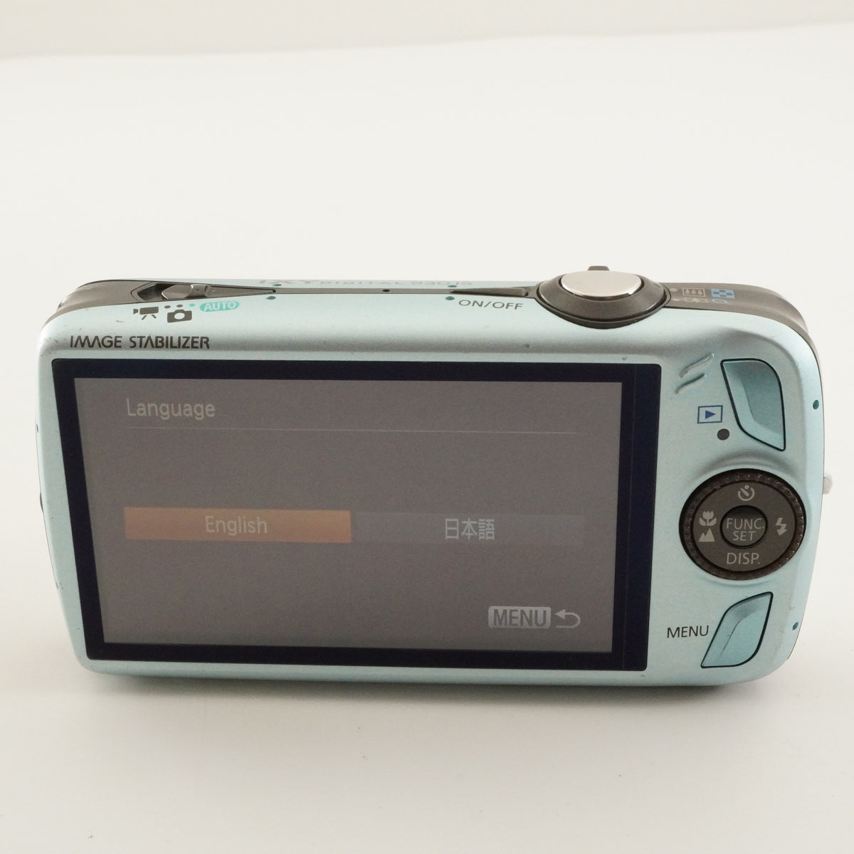 Canon IXY DIGITAL 930 IS Blue In Box + 4GB SDHC Card from Japan #13111