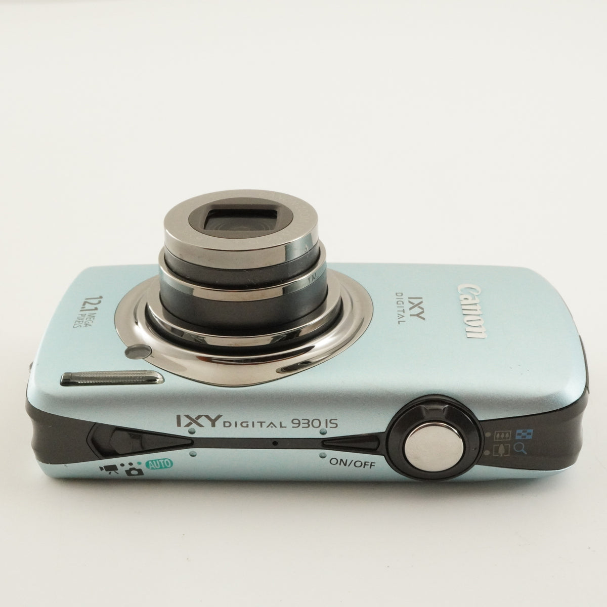 Canon IXY DIGITAL 930 IS Blue In Box + 4GB SDHC Card from Japan #13111