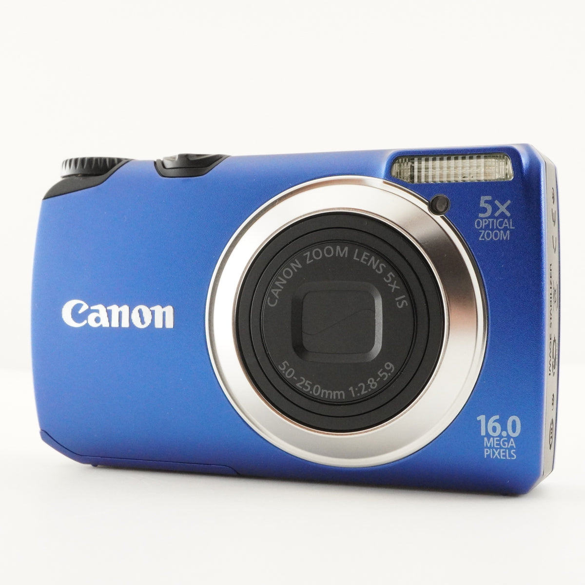 Canon PowerShot A3300 IS Blue + 4GB SDHC Card Digital Camera from Japan #13154