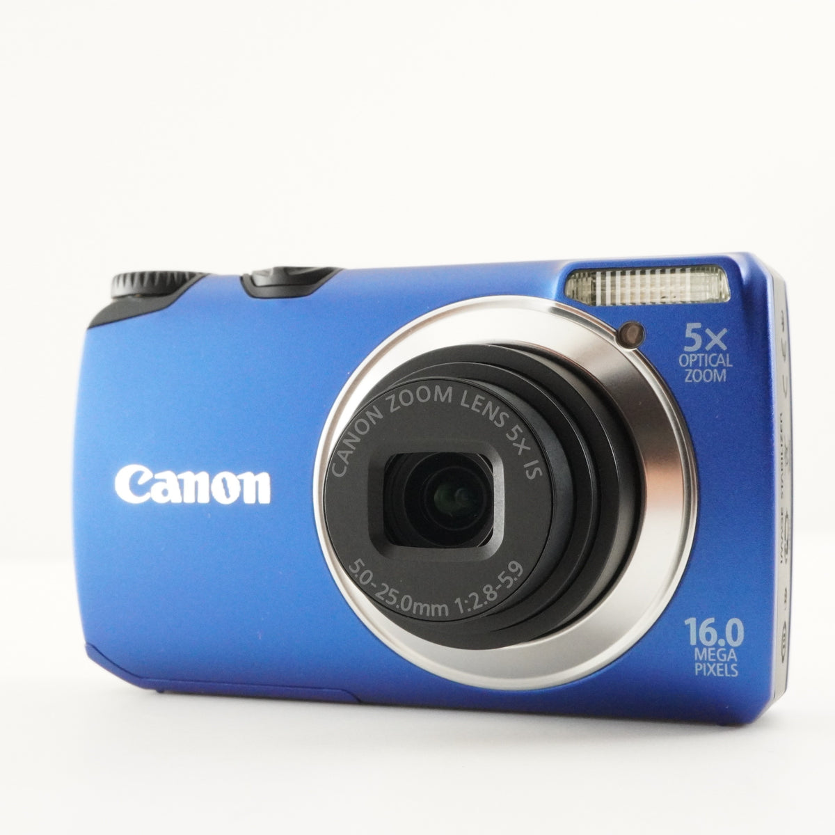 Canon PowerShot A3300 IS Blue + 4GB SDHC Card Digital Camera from Japan #13154
