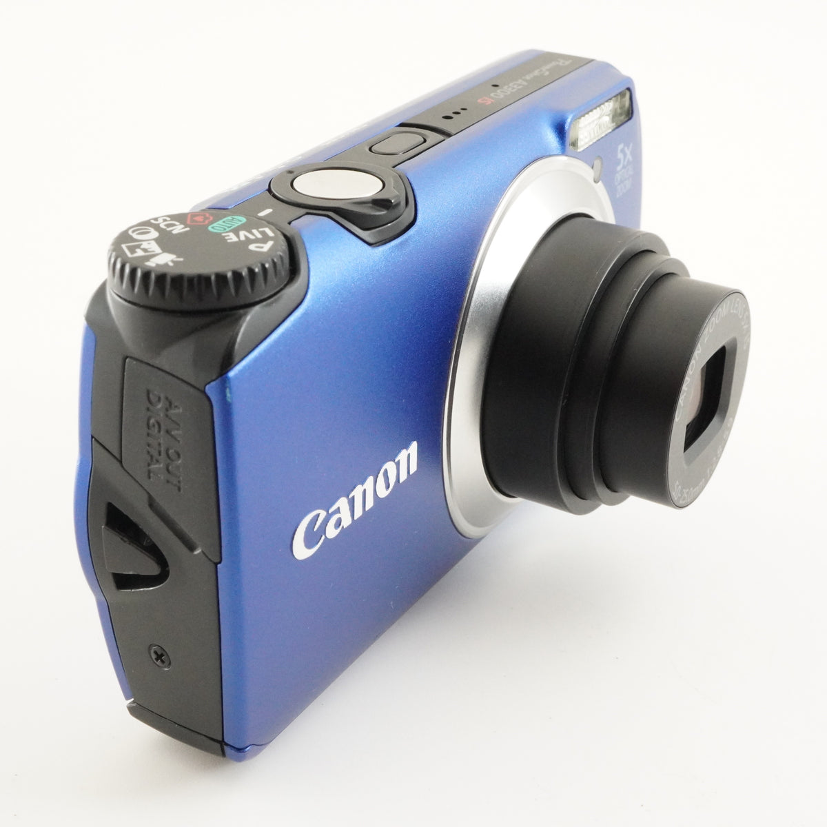 Canon PowerShot A3300 IS Blue + 4GB SDHC Card Digital Camera from Japan #13154