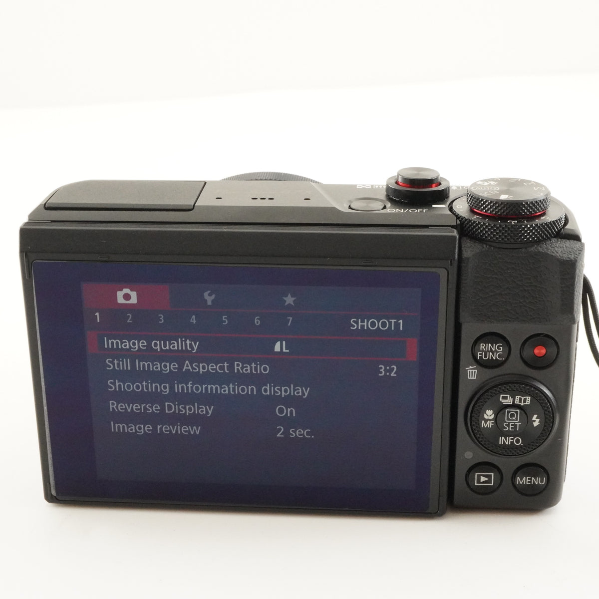 MINT In Box Canon PowerShot G7X Mark II Black + 32GB SDHC Card from Japan #13155