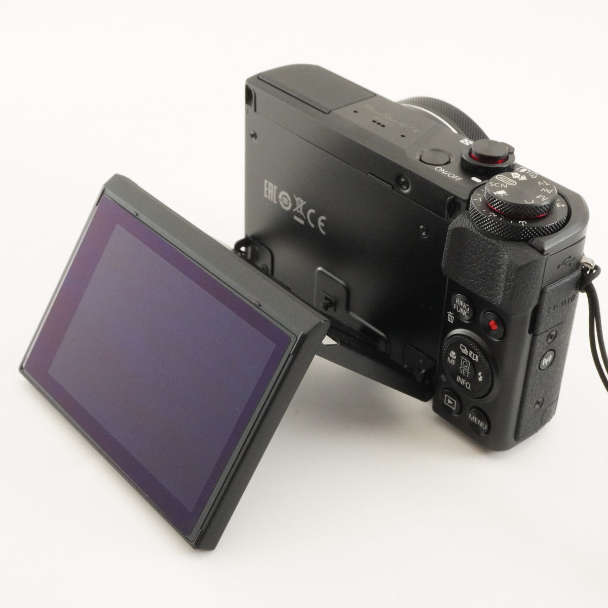 MINT In Box Canon PowerShot G7X Mark II Black + 32GB SDHC Card from Japan #13155
