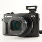 MINT In Box Canon PowerShot G7X Mark II Black + 32GB SDHC Card from Japan #13155