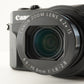 MINT In Box Canon PowerShot G7X Mark II Black + 32GB SDHC Card from Japan #13155