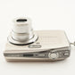 FUJIFILM FINEPIX F60fd Silver + 4GB SDHC Card Digital Camera from Japan #13181