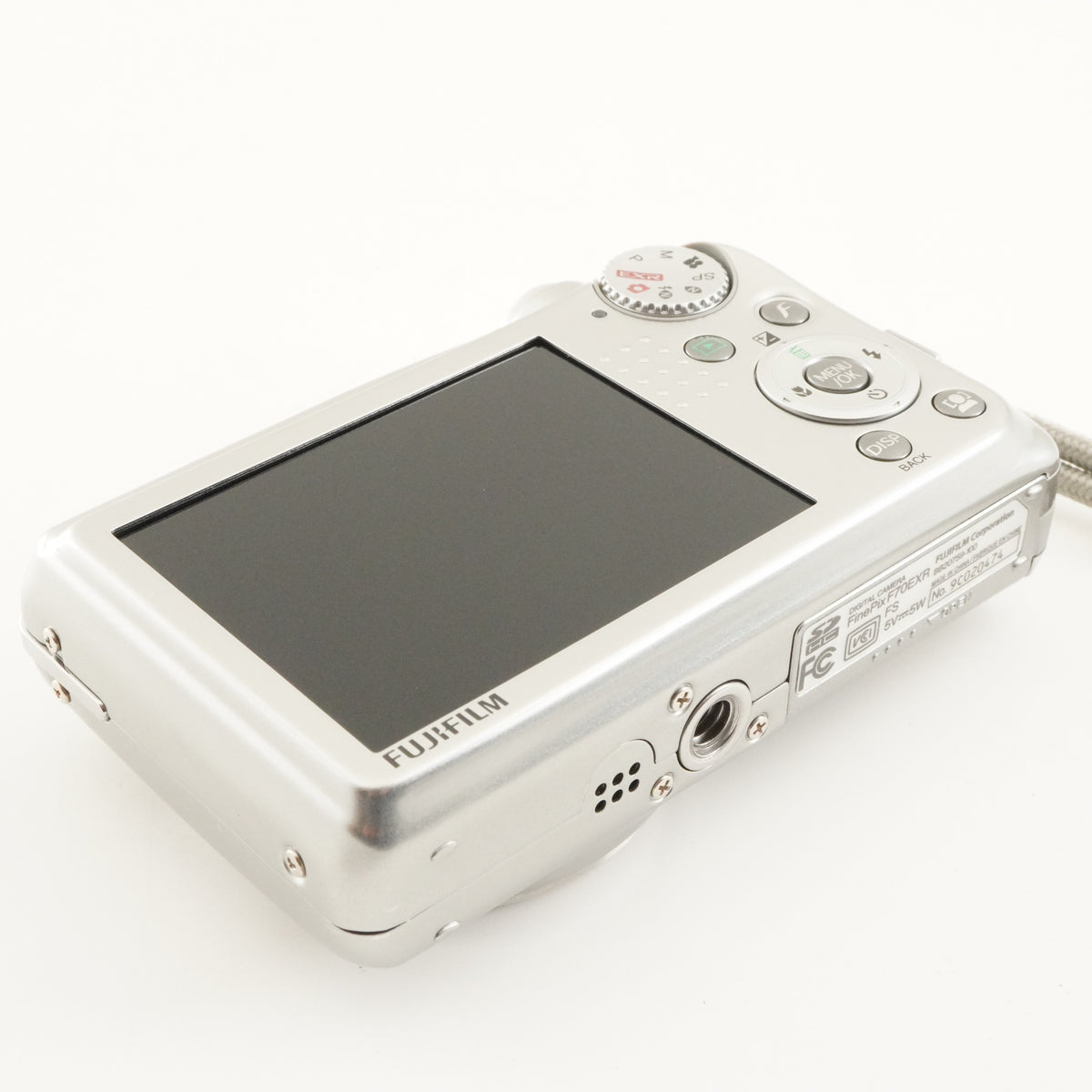 FUJIFILM FINEPIX F70 EXR Silver + 4GB SDHC Card Digital Camera from Japan #13193