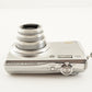 FUJIFILM FINEPIX F70 EXR Silver + 4GB SDHC Card Digital Camera from Japan #13193