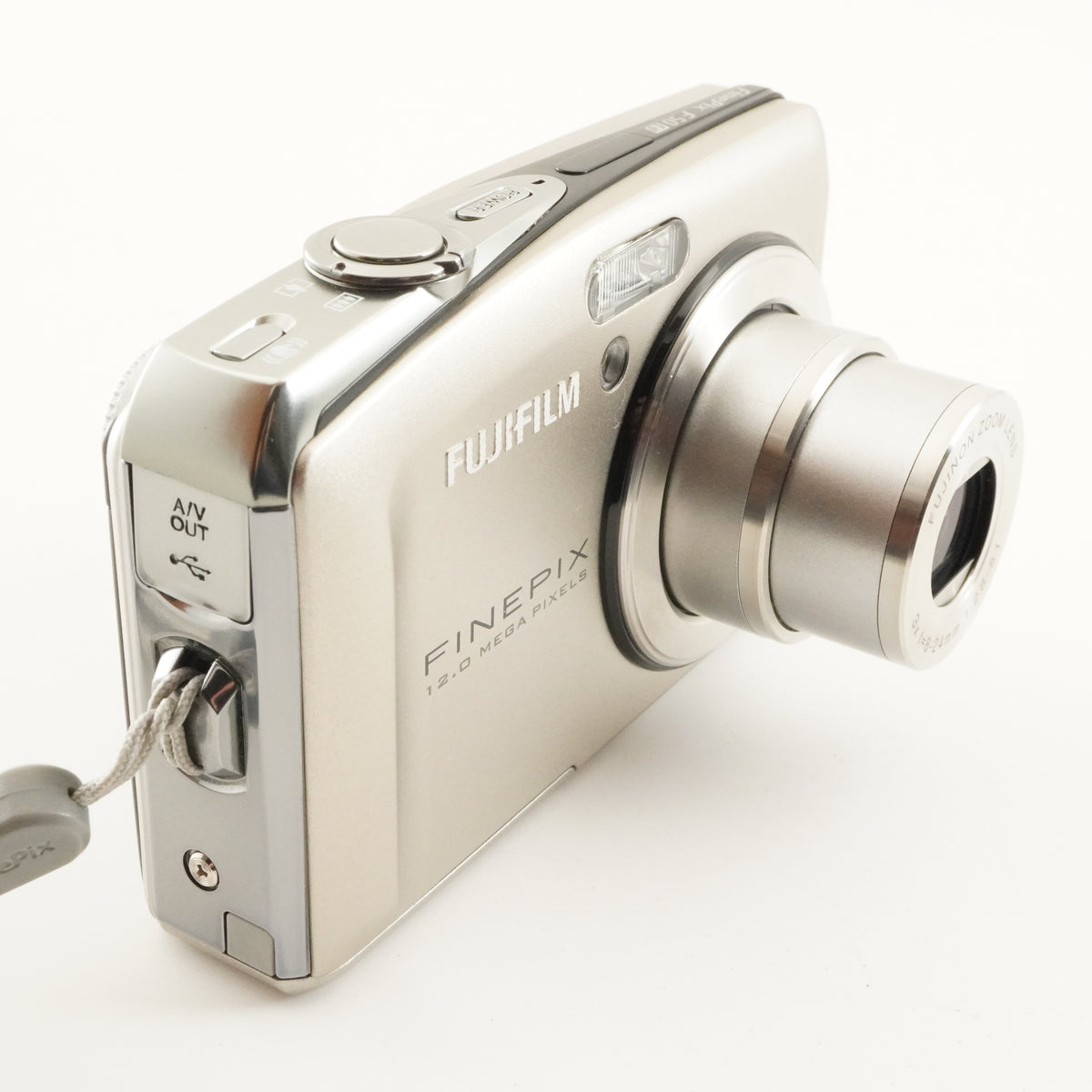 FUJIFILM FINEPIX F50fd Gold + 4GB SDHC Card Digital Camera from Japan #13194