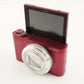 MINT/ SONY Cyber-shot DSC-WX500 Red + Case + 4GB SDHC Card from Japan #13256