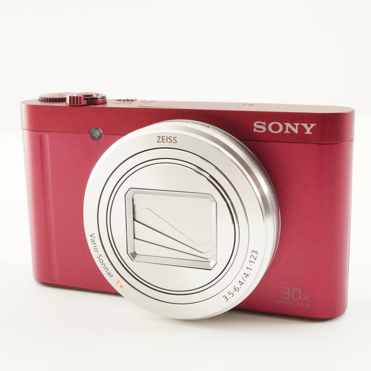 MINT/ SONY Cyber-shot DSC-WX500 Red + Case + 4GB SDHC Card from Japan #13256