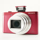 MINT/ SONY Cyber-shot DSC-WX500 Red + Case + 4GB SDHC Card from Japan #13256