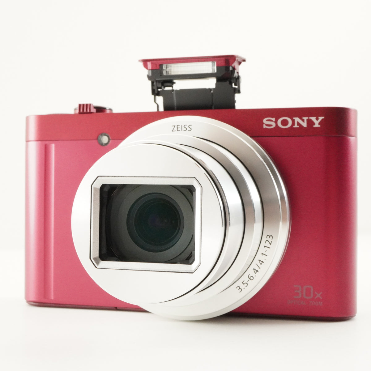 MINT/ SONY Cyber-shot DSC-WX500 Red + Case + 4GB SDHC Card from Japan #13256
