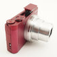 MINT/ SONY Cyber-shot DSC-WX500 Red + Case + 4GB SDHC Card from Japan #13256