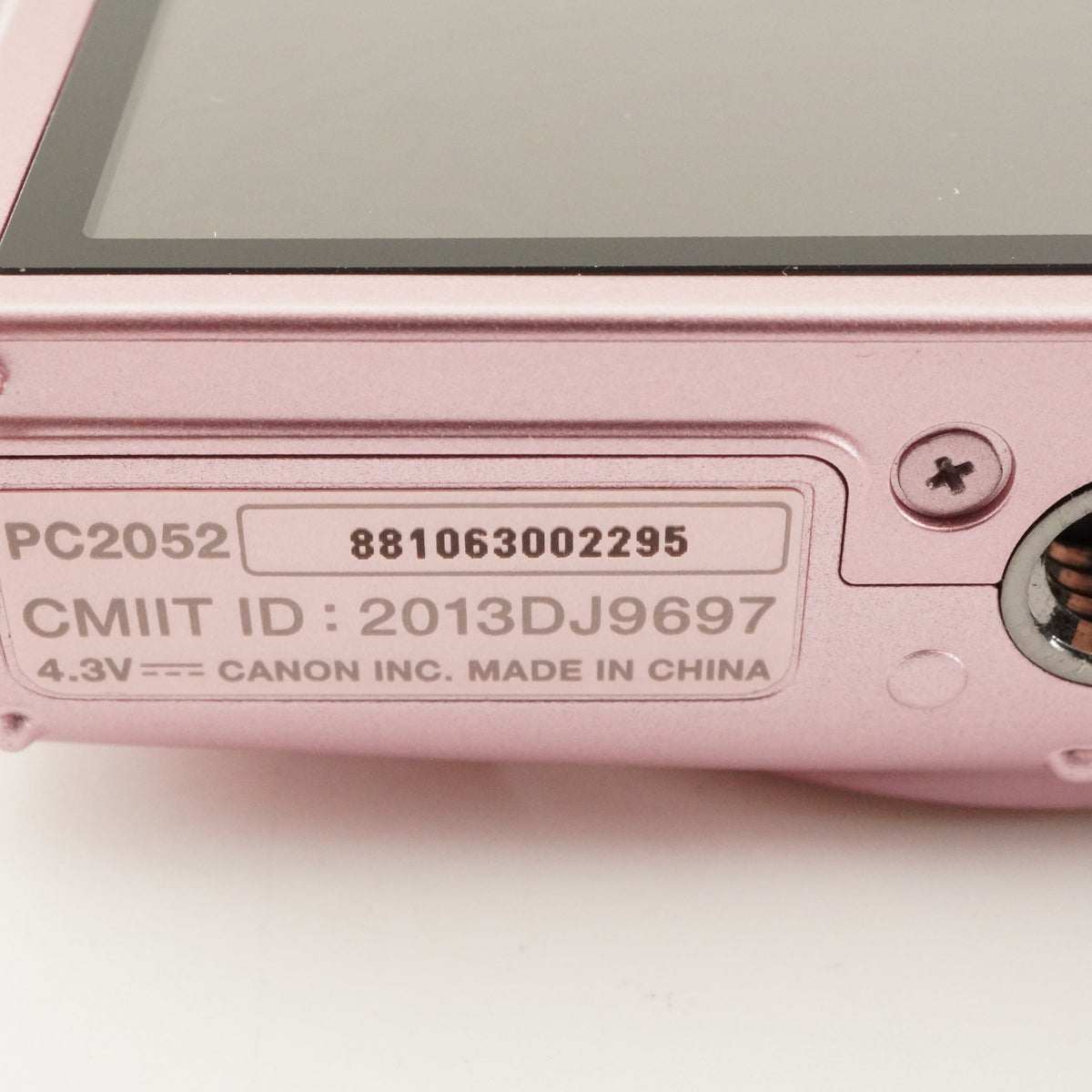 Canon IXY 630 Pink + 4GB SDHC Card Compact Digital Camera from Japan #13257