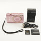 Canon IXY 630 Pink + 4GB SDHC Card Compact Digital Camera from Japan #13257